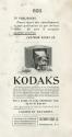 Advertisement for Kodak cameras