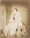[Woman wearing shawl]