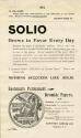 Kodak advertisement for Solio & Eastman's Permanent Bromide Papers