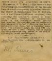 Newspaper article regarding the Eastman Dry Plate Company's injunction against Henry Reichenbach, Gus Milburn & Carl Passavant