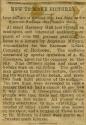 Newspaper article regarding Kodak demonstration given by Gus Milburn