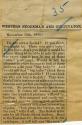 Newspaper article promoting the Kodak Camera