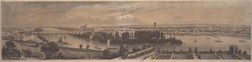 Panorama de la ville de Tours