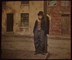 [Charlie Chaplin as The Tramp]