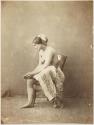 [Semi-nude woman]