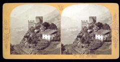 Ruine Brunnenburg, à Tyrol, près Méran