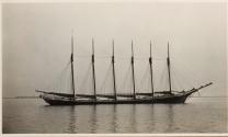 Six mast sailboat, Labrador Trip