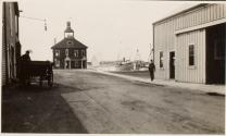 View of harbor from village, Labrador Trip