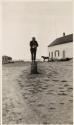 George Eastman with camera, Labrador Trip