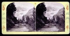 Sur le Chemin, dans le Val Veny, Près le Glacier de la Brenva