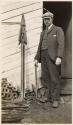 Man with harpoon, Labrador Trip
