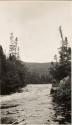 View of rapids, Labrador Trip