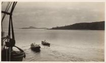 Nearby canoes, Labrador Trip
