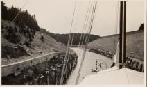 View of canal, from yacht, Labrador Trip