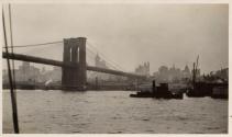 View of New York City and Brooklyn Bridge, Labrador Trip