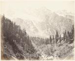 Himalayas, view in Wanga Valley