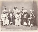 Peshawur, native gentlemen (Pathans) Peshawur Valley