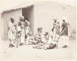 Peshawur, group of natives from near the Khyber Pass