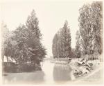 Kashmir, view down the Jhelum from the island
