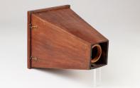 Pyramid shaped camera obscura
