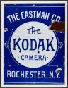 Eastman Camera advertising sign for the Kodak Camera