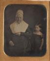 [Elderly woman and child]