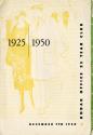 Program for Kodak Office 25 Year Club Dinner