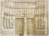 Sculptures du portail latéral de la Cathédrale d'Amiens, La Vierge Dorée