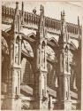 [Flying buttresses at Chartres]