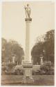 [Statue on column, Jardin du Luxembourg, Paris]