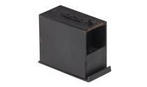 Novelty box in the shape of a small box camera