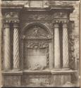 [Tomb with four columns at Greyfriars Churchyard]