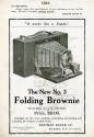 Kodak advertisement for No. 3 Folding Brownie Camera