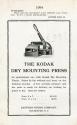 Advertisement for the Kodak Dry Mounting Press