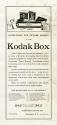 Advertisement for the Kodak Box No. 2 featuring the No. 2 Brownie