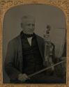 [Elderly man with violin]