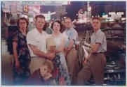 Family, Times Square, New York, NY