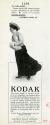 Advertisement for Kodak photography featuring the Kodak Girl