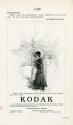 Advertisement for Kodak photography featuring the Kodak Girl