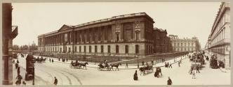 La Colonnade du Louvre, Perspective de la Rue de Rivoli