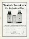 Kodak advertisement for Eastman's P.S. Developer and Tested Soda Chemicals