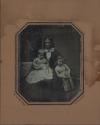 Hilda Maria Carey with son Henry Oswald and daughter Alice Matilda