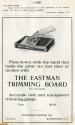 Kodak advertisement for the Eastman Trimming Board