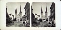 Lucerne. L'Eglise St. Léger