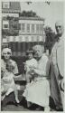 George Eastman with the Drydens at their home in Evanston, Illinois