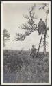 George Eastman & guide watching for caribou, Newfoundland Trip