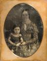 [Sarah Stephenson Harrison with Helia Harrison, her daughter]