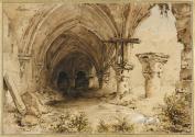 [Vaulted Gothic ruins]