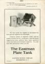 Kodak advertisement for the Eastman Plate Tank