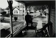 Resident on Front Porch, Chilicothe, Ohio